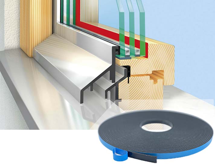 Butyl Glazing Tape for Windows